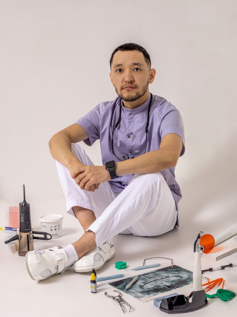 Установка постоянной металлокерамической коронки