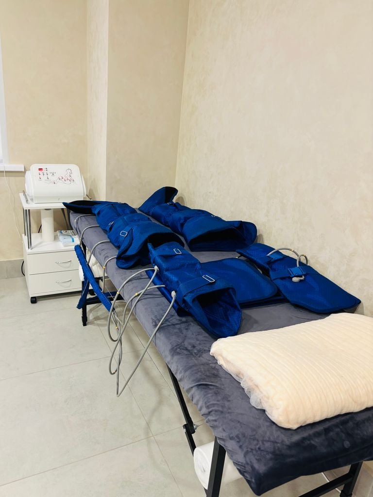 Абонемент на 10 сеансов прессотерапии всего тела, 30 мин.