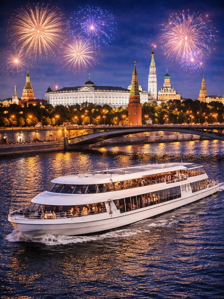 Теплоходная прогулка с просмотром салюта на 9 мая