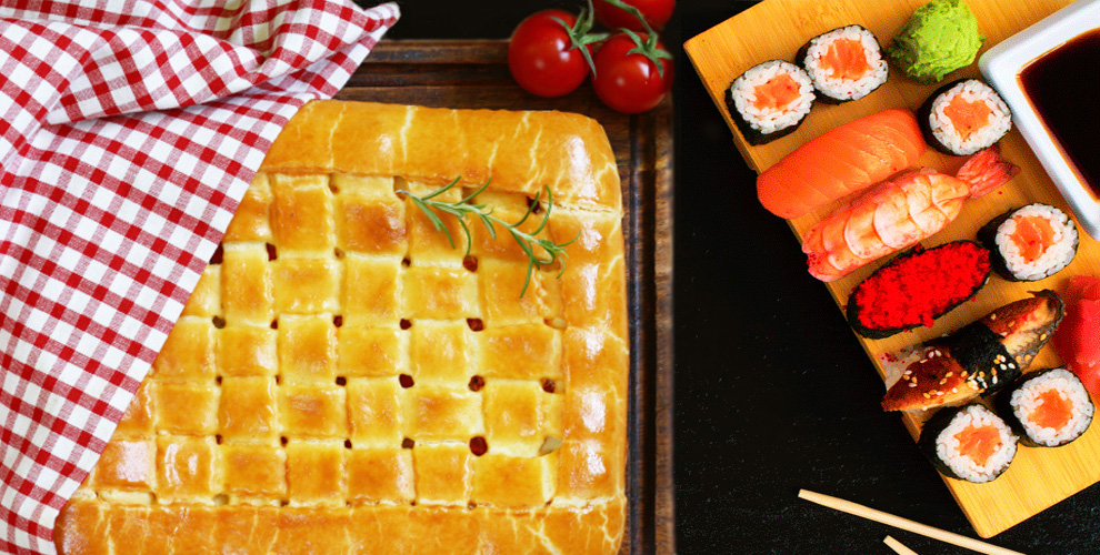 на меню сетов