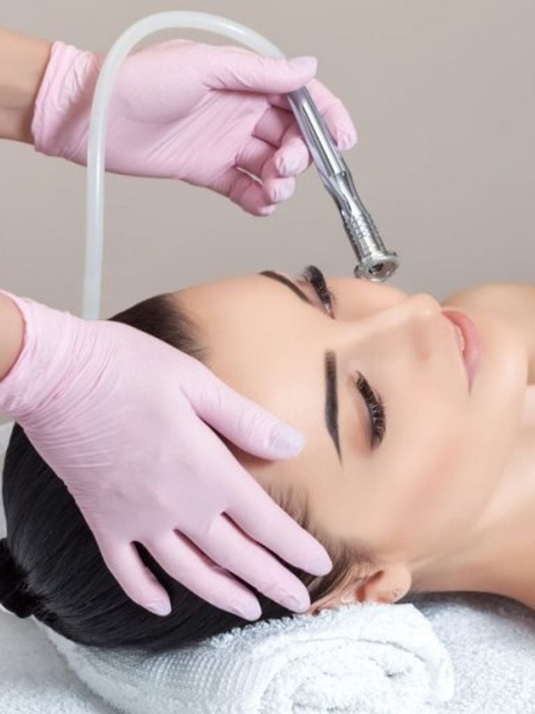 Гидропилинг + алмазный пилинг лица