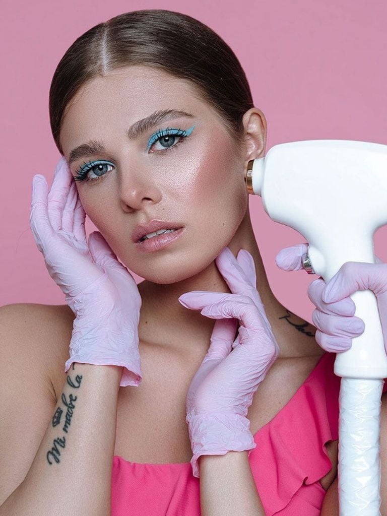 Газожидкостная чистка лица, шеи + барофорез с сывороткой Cleopine, 40 мин.