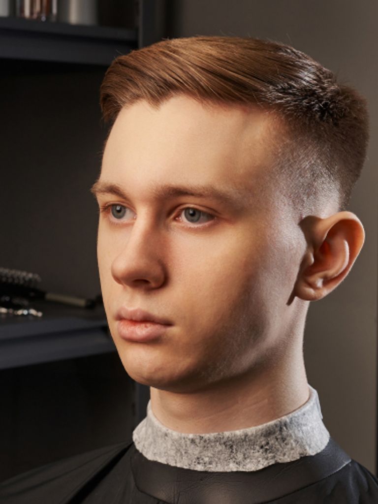 Первая стрижка школьника или студента, 45 мин.