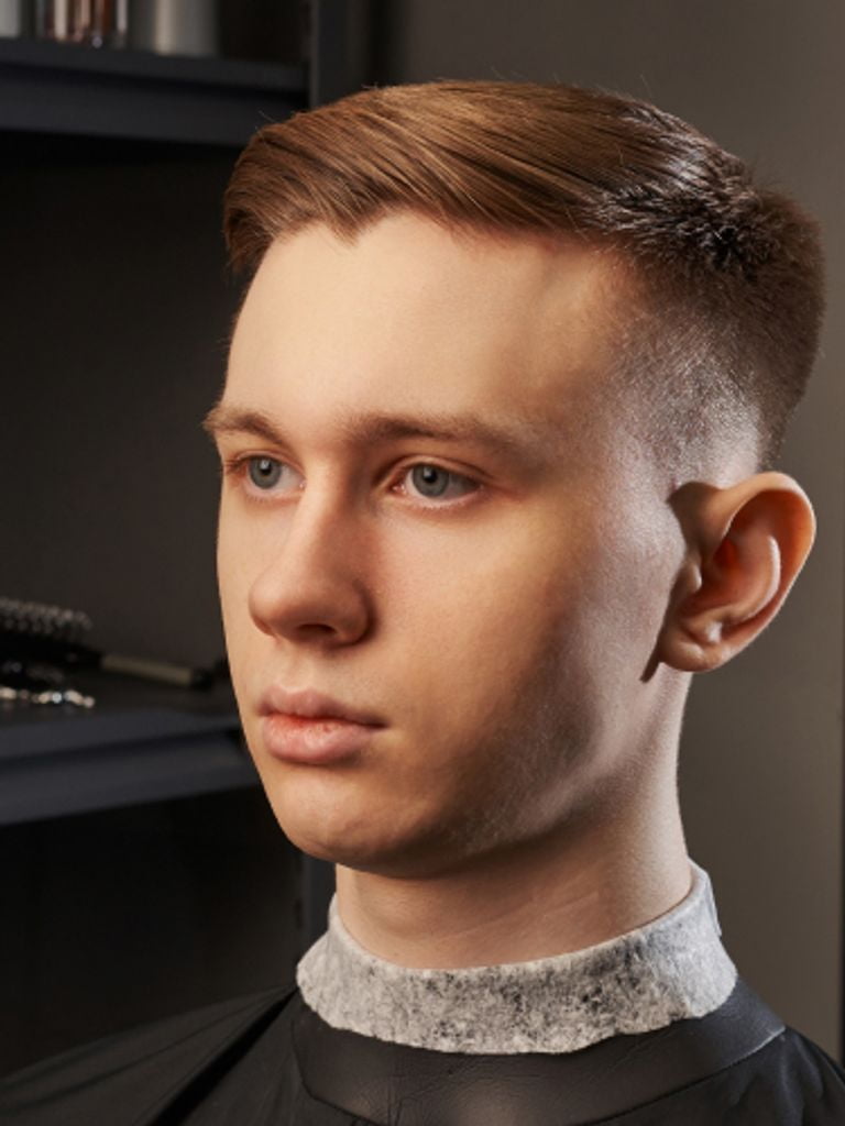 Первая стрижка школьника или студента, 45 мин.