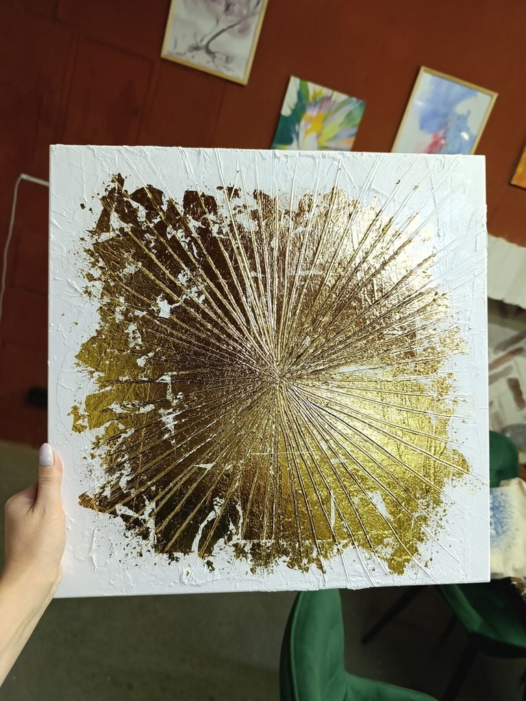 Мастер-класс «Объемная картина. Текстурная паста»