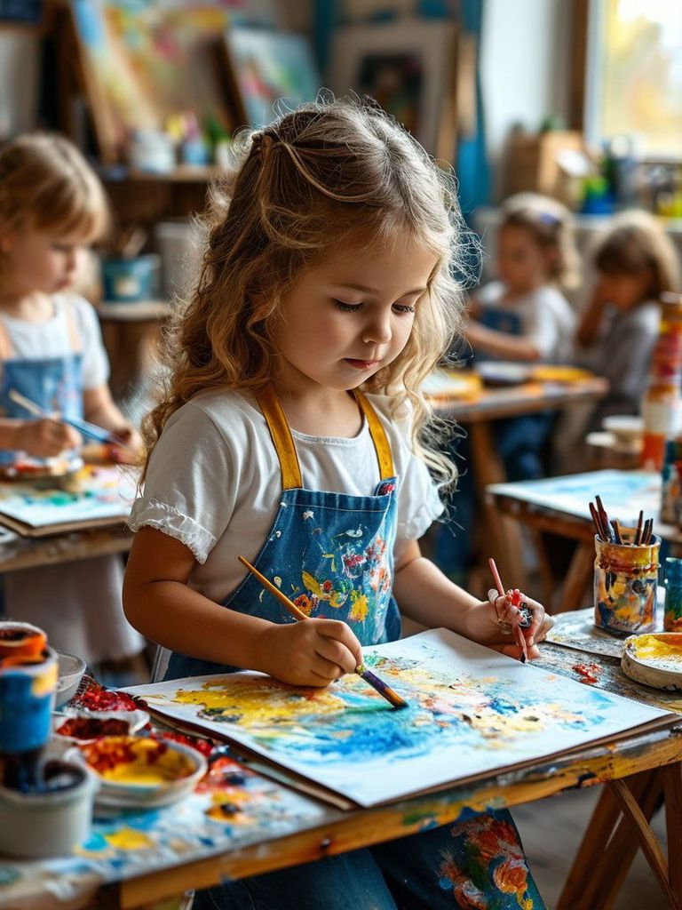 Разовое занятие по живописи для детей