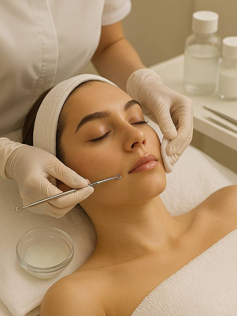 Комбинированная чистка лица