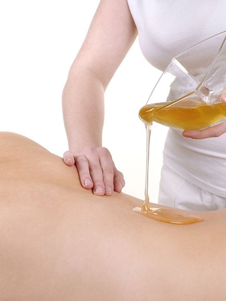 Медовый массаж всего тела + силуэт-массаж проблемных зон