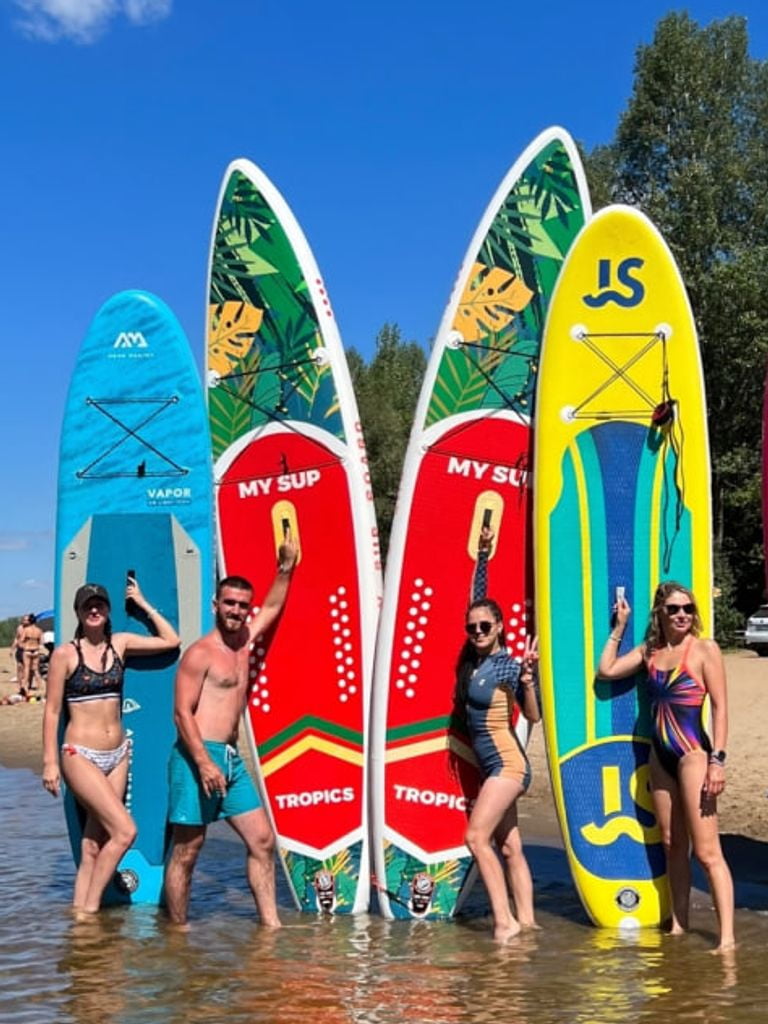 Аренда SUP-борда или мягкой байдарки, 60 мин.