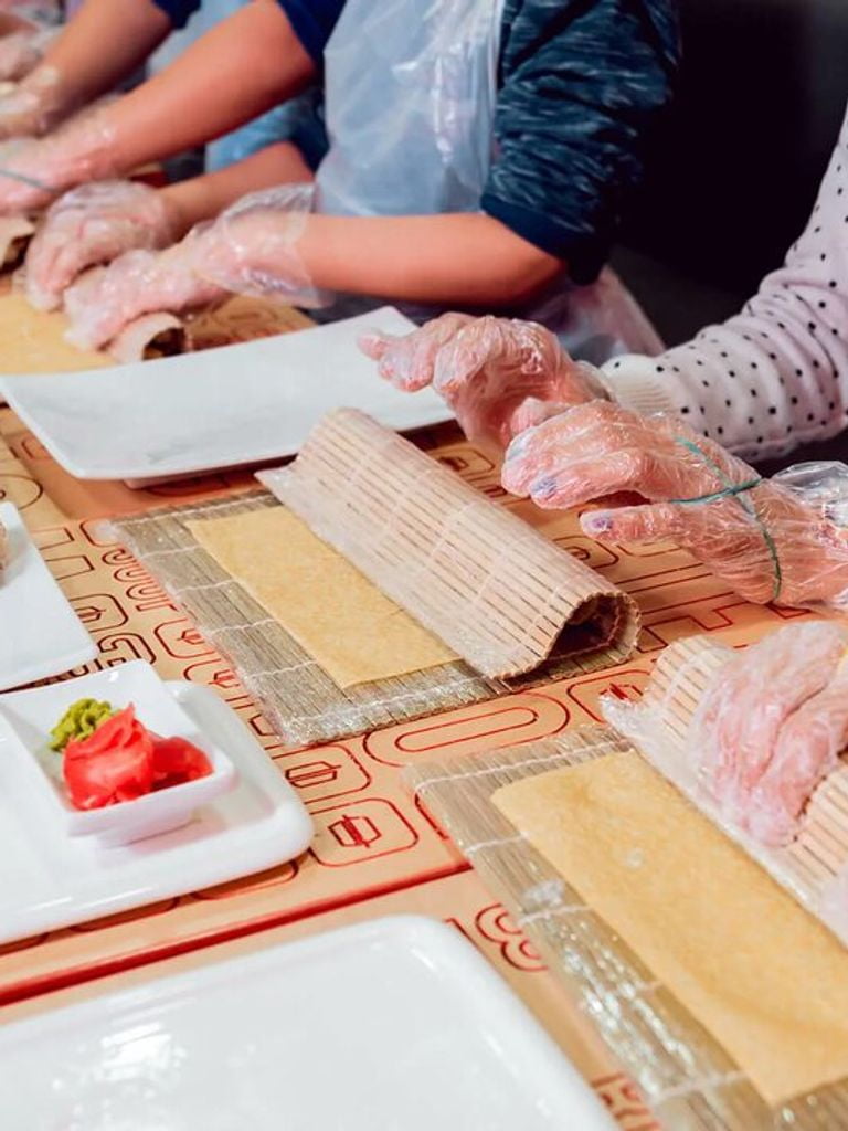 Детские мастер-классы по приготовлению роллов