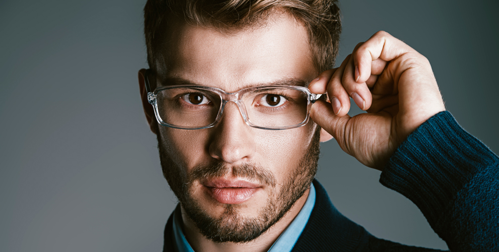 на салфетку для очковых линз