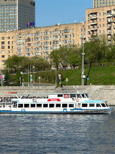Прогулка от причала «Китай-Город» до причала «Киевский»