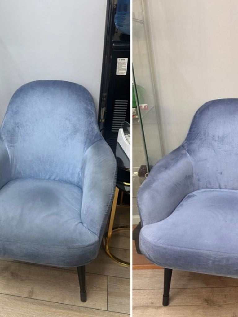 Химчистка текстильного кресла, 1 ч.