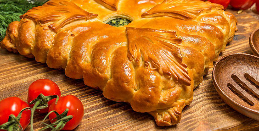 на часть ассортимента сытных пирогов без ограничения суммы чека