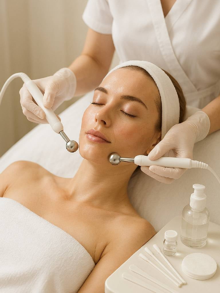 Микротоковая терапия лица, 40 мин.