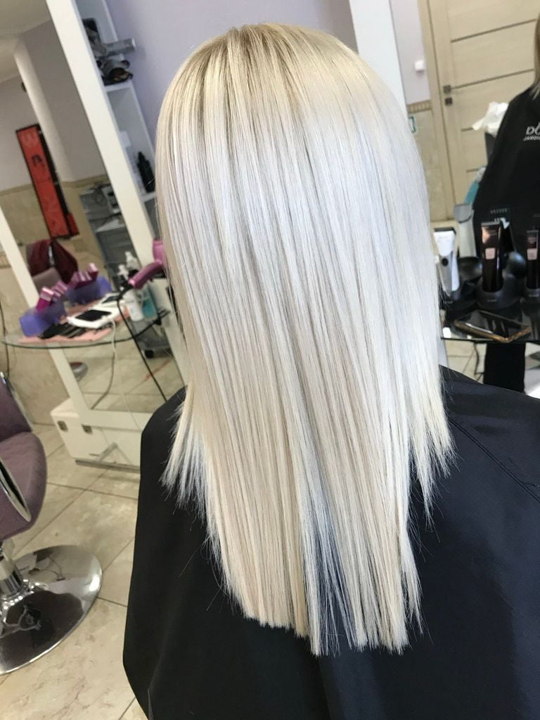 Окрашивание волос «Роскошный блонд»