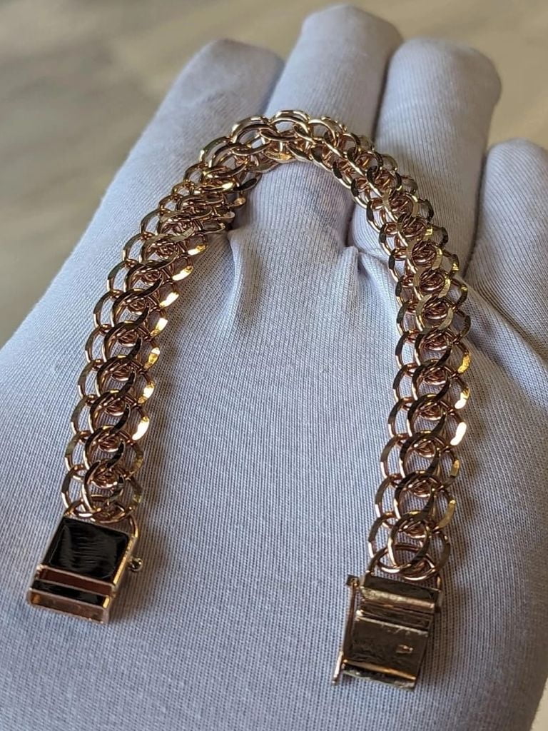 Изготовление браслета, плетение «Италия»