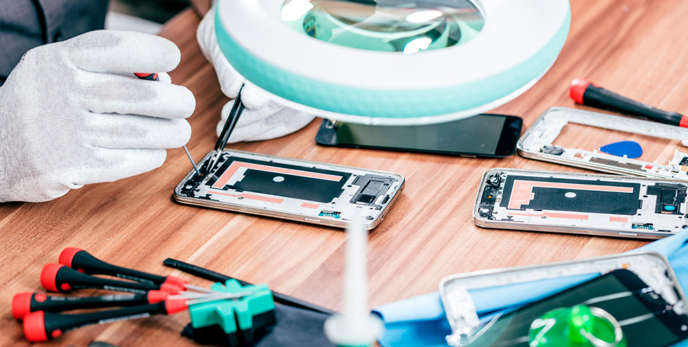 на часть прайса по обслуживанию смартфона