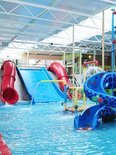 Детский билет в аквапарк на целый день