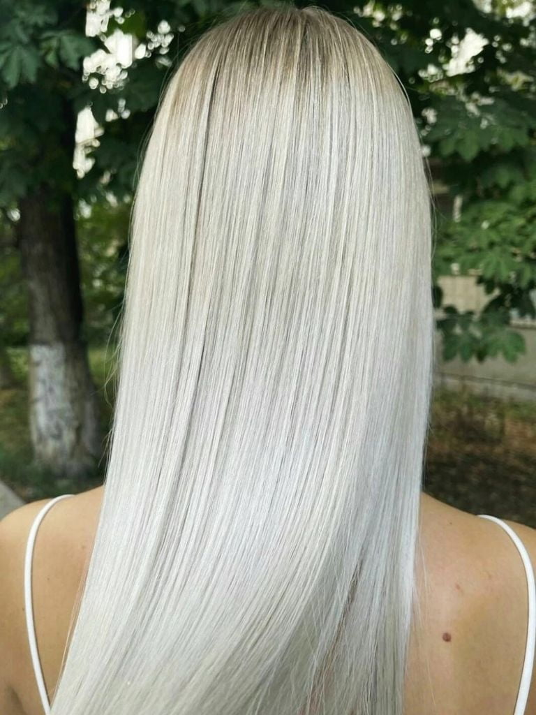 Окрашивание в 1 тон Tefia + укладка волос