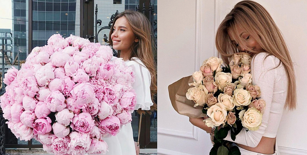 на букет из премиальных роз, 60 см