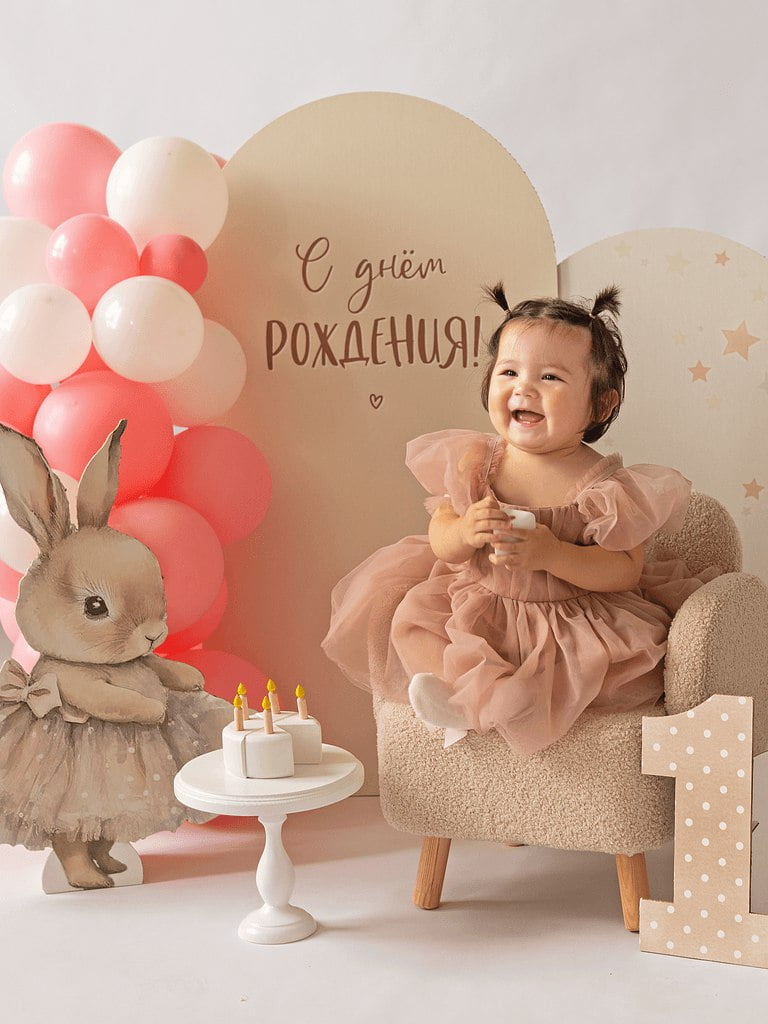 Фотосессия малыша + фотозона