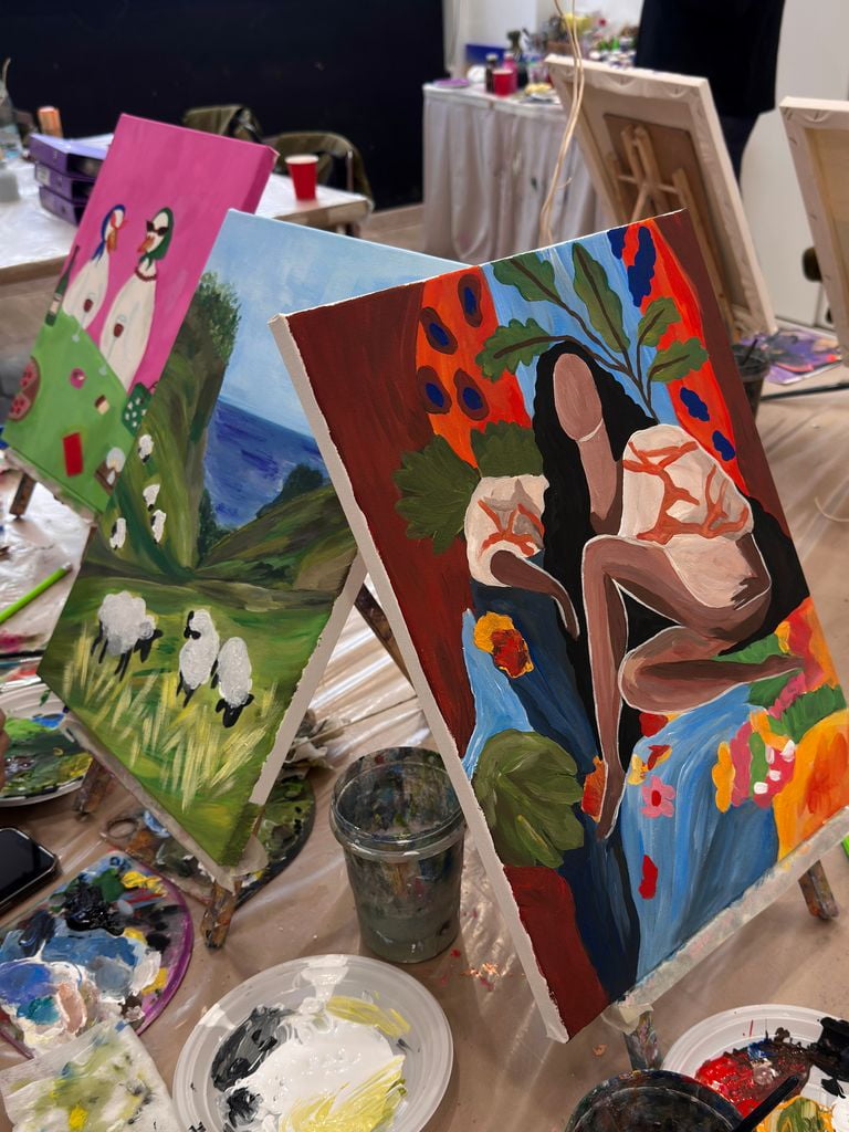 Мастер-класс по рисованию на выбор (сюжет L)