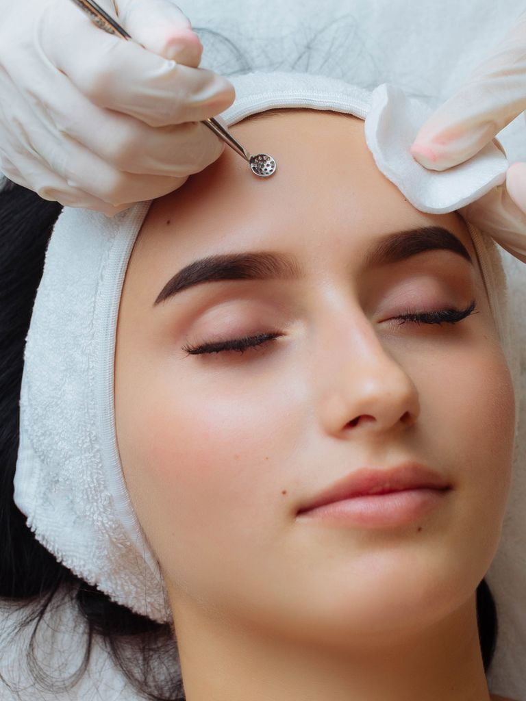 на механическую чистка лица