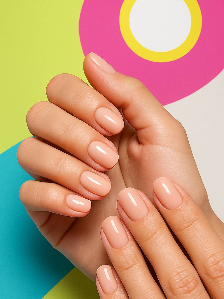 Маникюр + однотонное покрытие гель-лаком