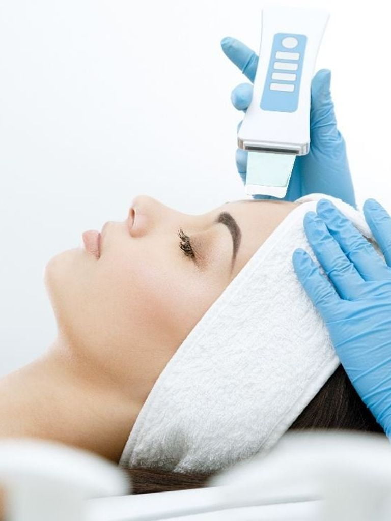 Глубокая УЗ-чистка + маска по типу кожи