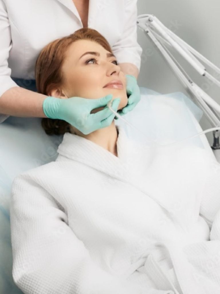 Озонотерапия лица и головы