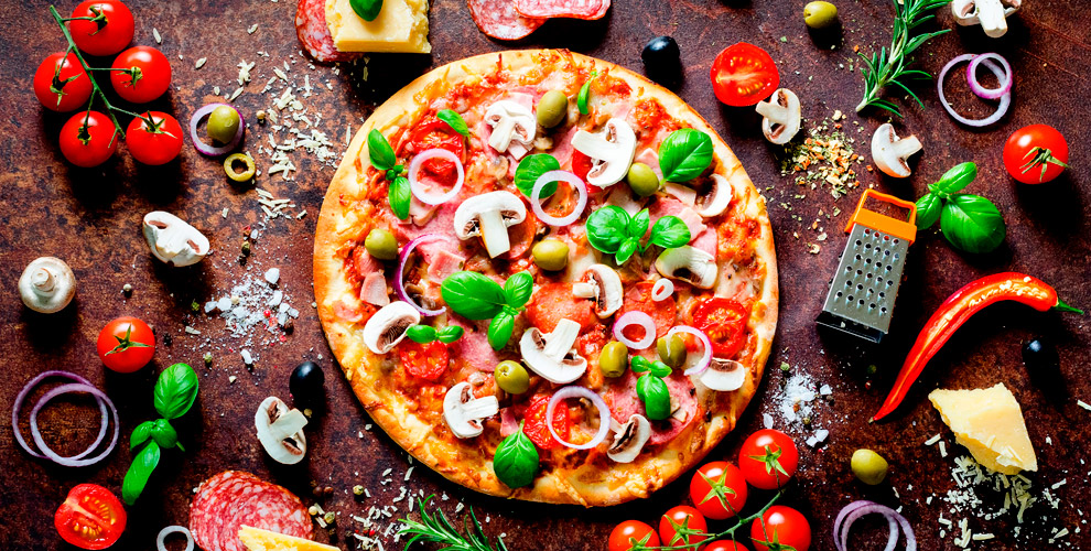 на меню пиццы 40 см