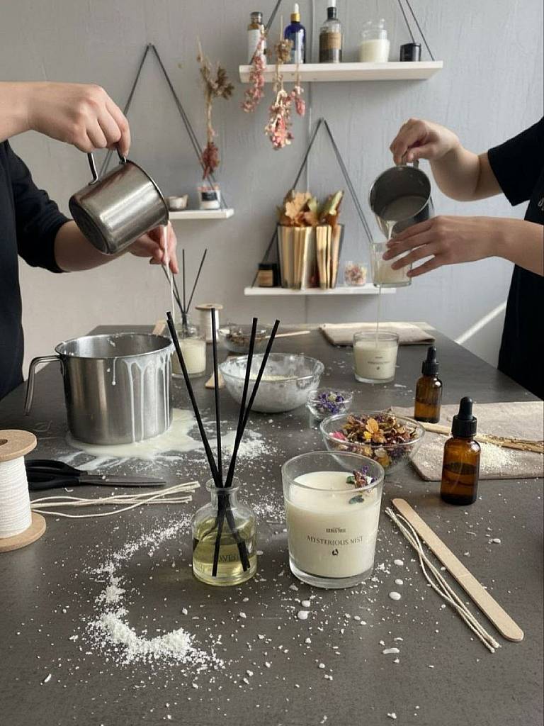 Мастер-класс «Свеча + аромадиффузор» от 1 человека