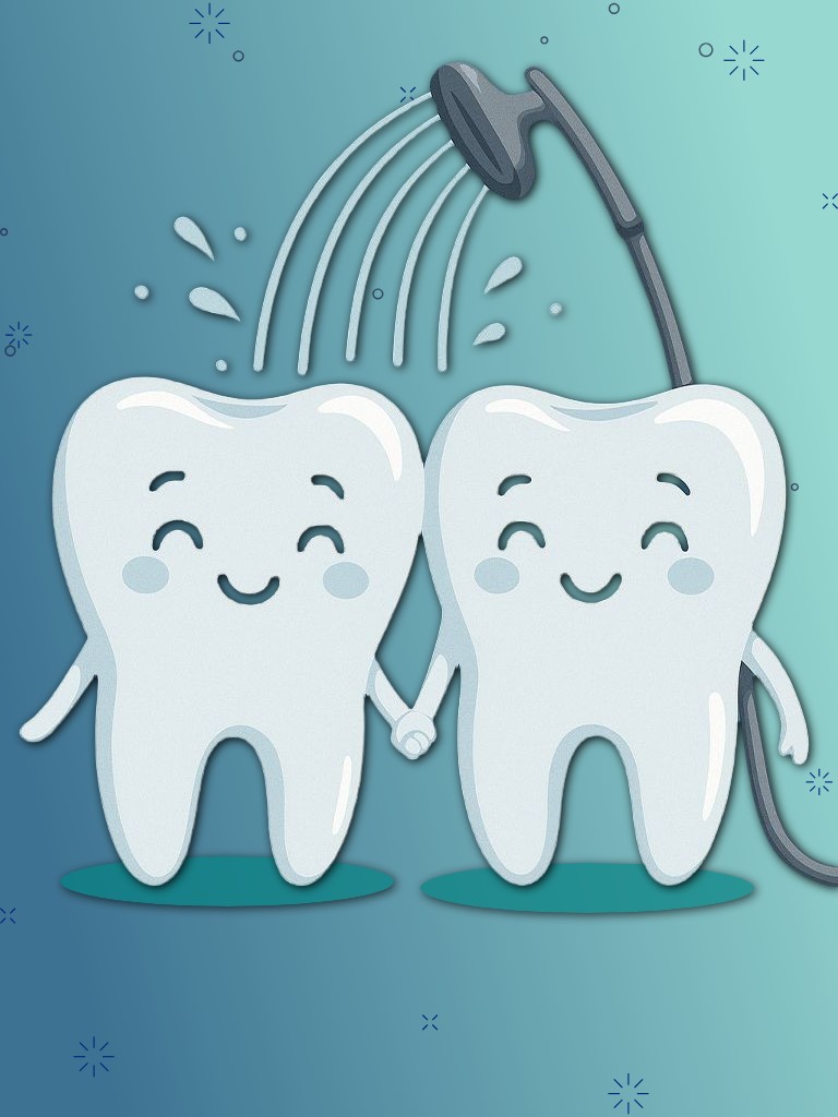 Комплексная гигиена полости рта для двух пациентов