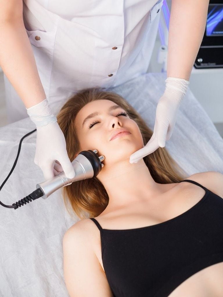 Массаж лица + RF-лифтинг