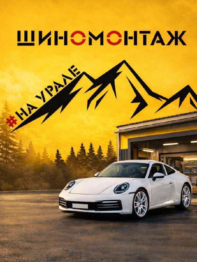 Комплексный шиномонтаж 4 колес