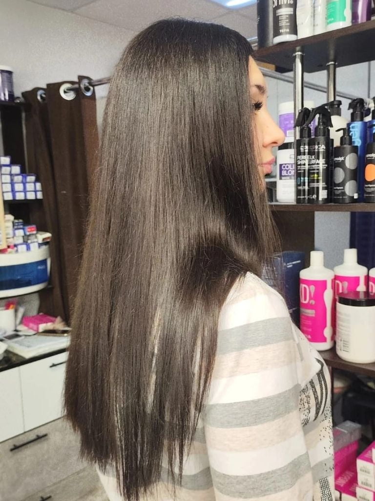 4-фазное ламинирование + укладка волос любой длины