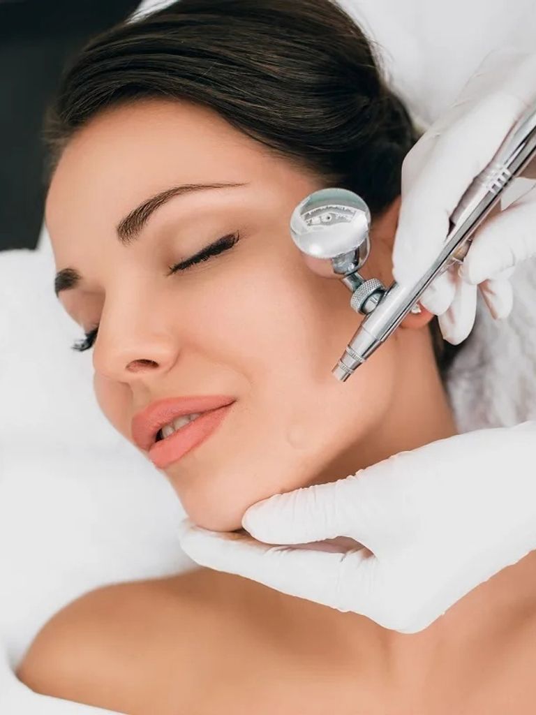 Газожидкостный пилинг + фонофорез