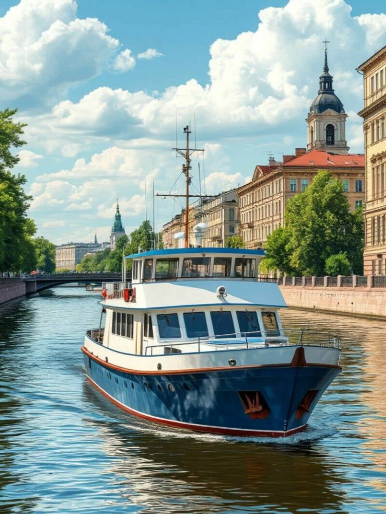 Ланч-круиз на теплоходе от Парка «Зарядье»