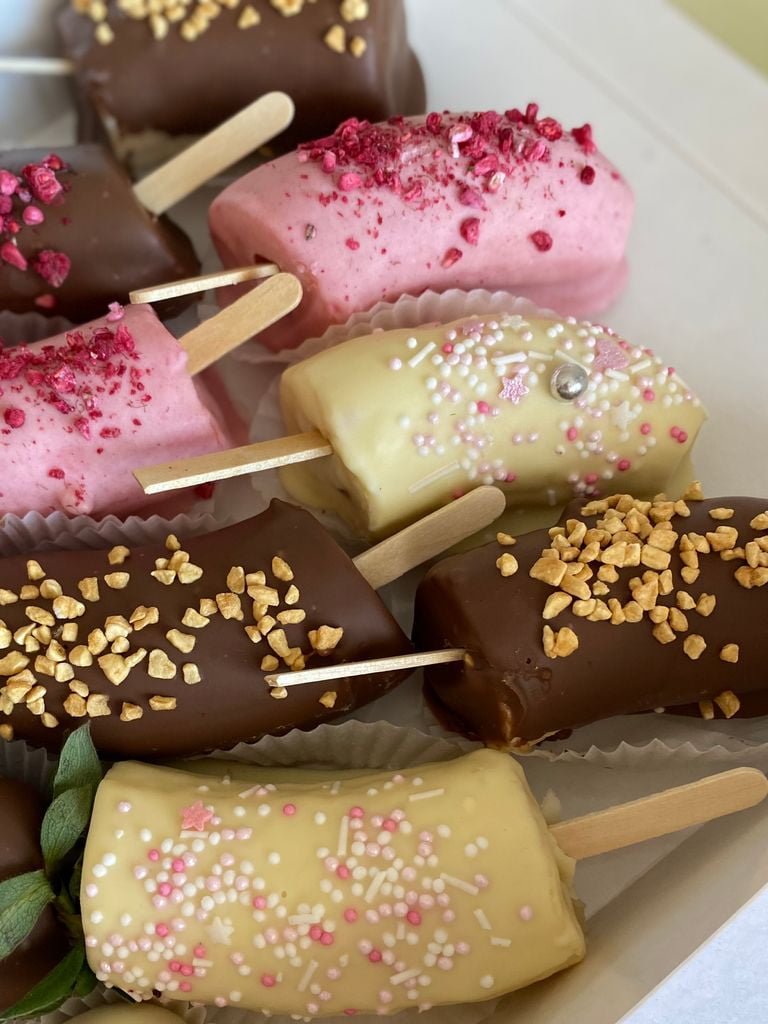 Наборы бананов в шоколаде