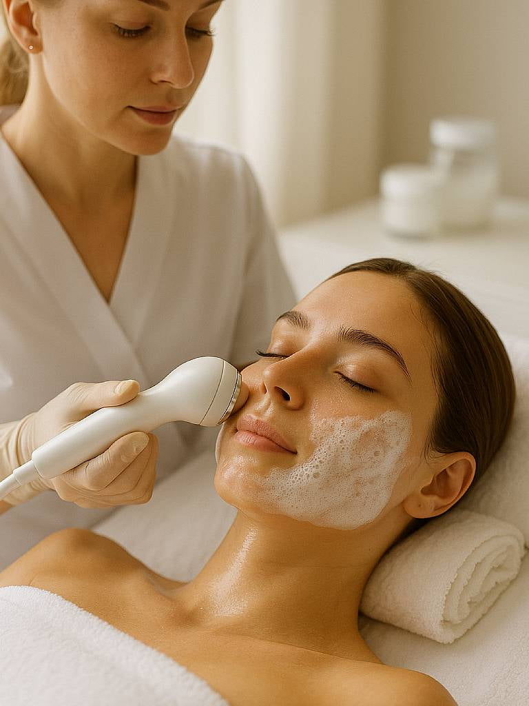 Микротоковая терапия + карбокситерапия