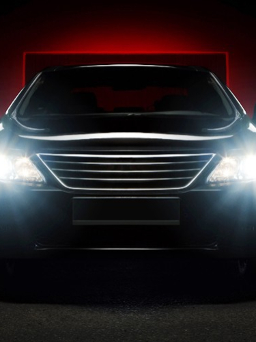 Полировка двух фар автомобиля + противотуманных фар