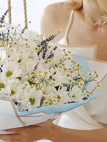 Букеты и композиции при заказе через мобильное приложение