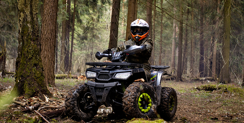 на 30 минут прогулки на двухместном квадроцикле по маршруту First Route