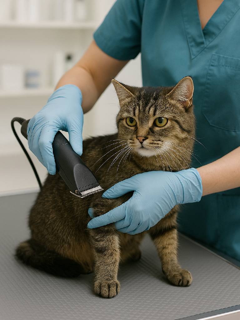 Стрижка кошки (без купания)