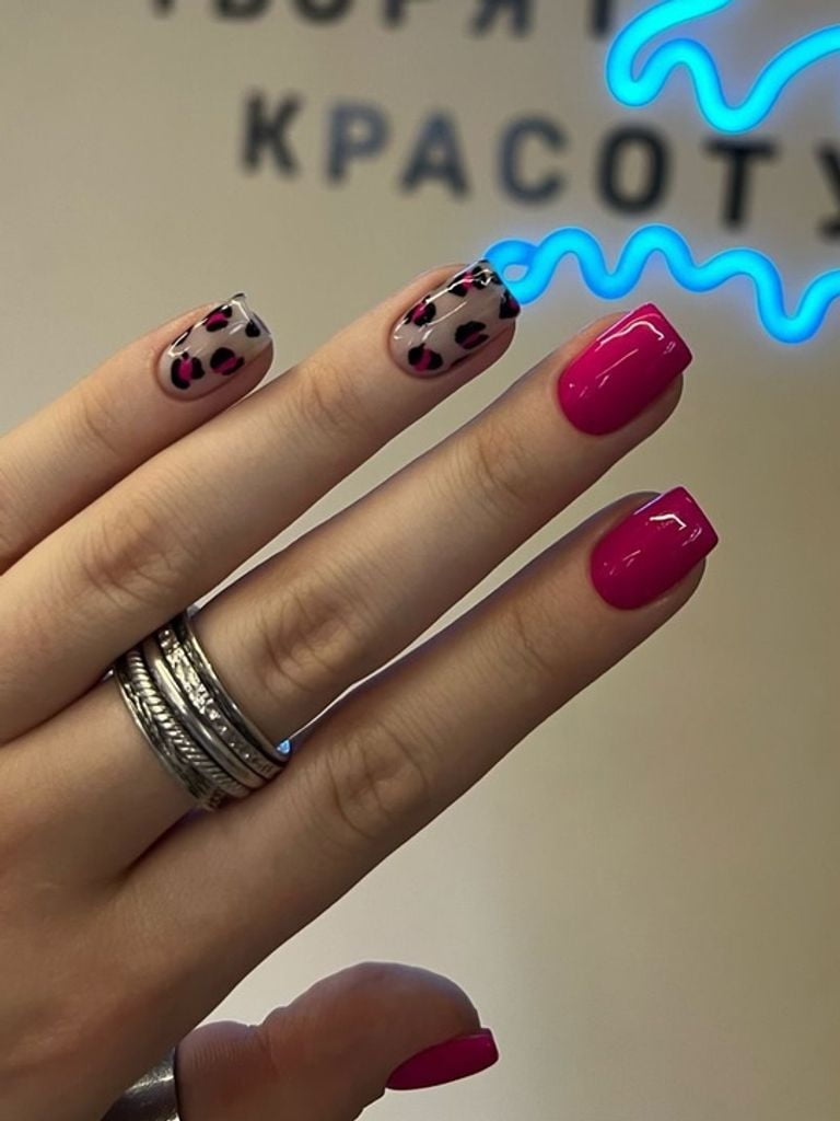 Снятие + маникюр + покрытие гель-лаком