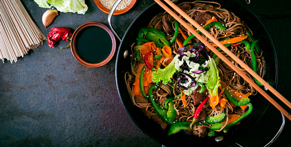 на пасту и лапшу-вок