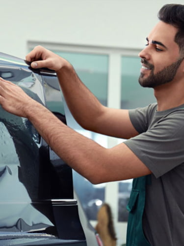 Тонирование лобового стекла энергосберегающей пленкой X-pel