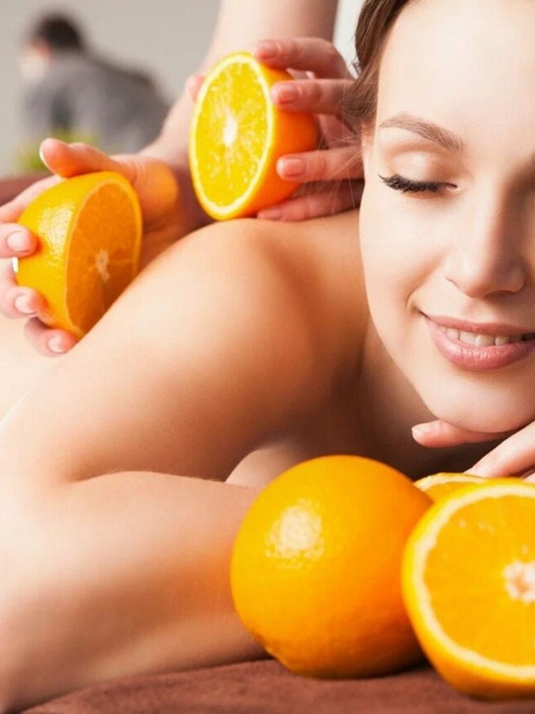 Арома-массаж горячими апельсинами «Релакс», 1 ч.