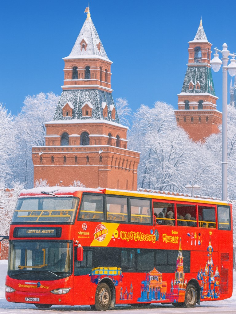 Автобусная экскурсия по Москве по системе Hop-On Hop-Off